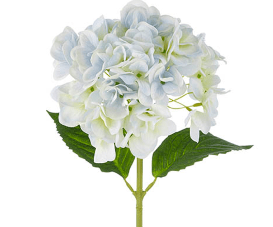 Light Blue Hydrangea Stem - Lauren Egger Designs