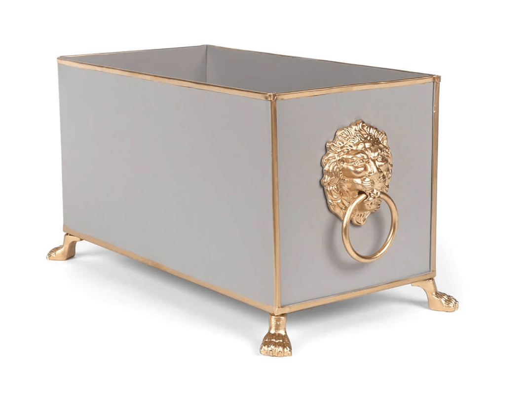 Lion Head Long Box - Lauren Egger Designs